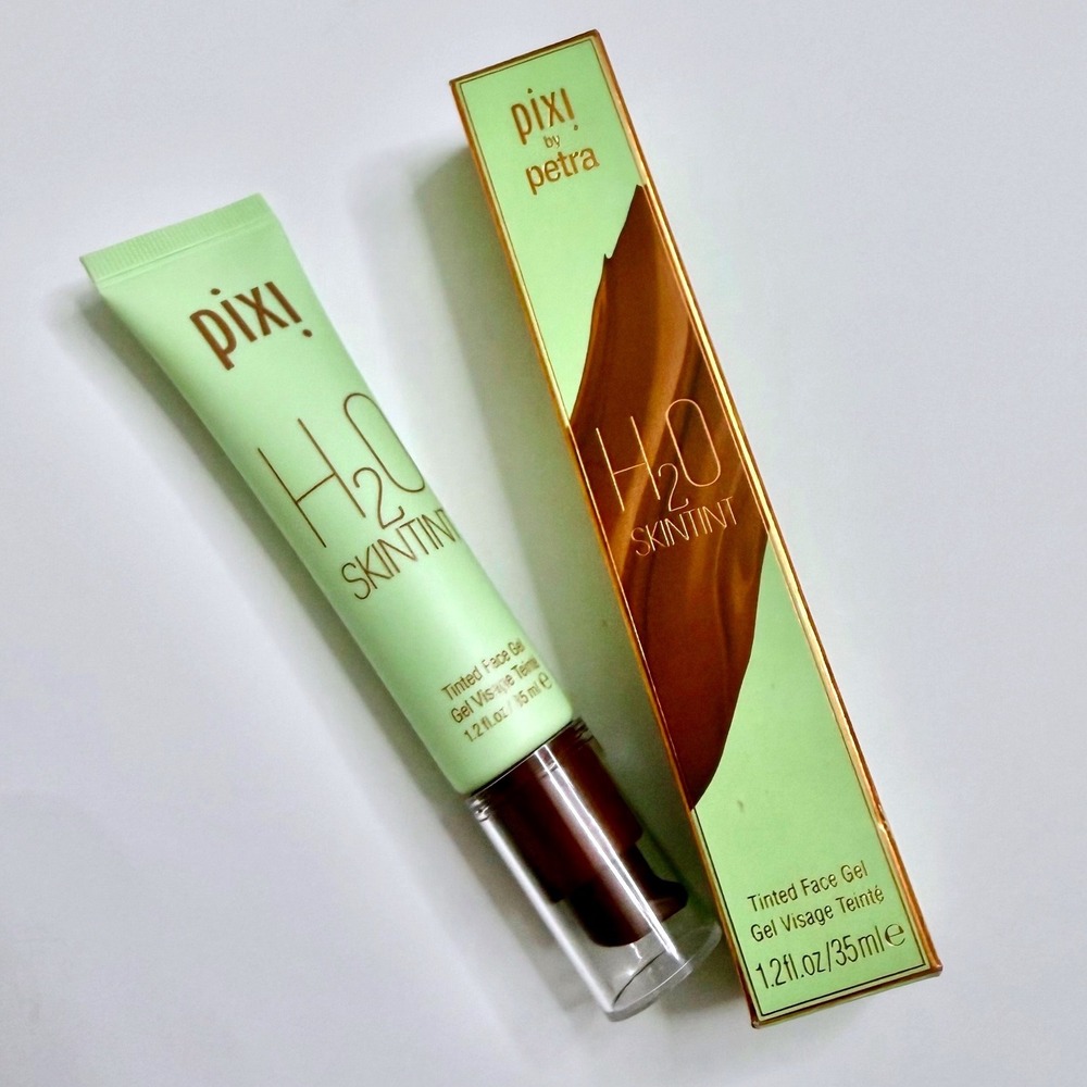Pixi H2O Skintint Women 1.2oz Cocoa NEW Tinted Face Gel Hydrating Semi-Matte